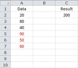 Sum of the Last 3 Values - Without Blank Cells in the Data