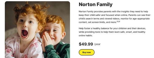 Norton Family Cost